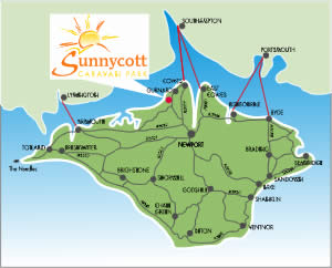 Sunnycott is situated on the Island cycle route and less than 2 miles from Cowes