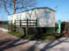This caravan also features a veranda